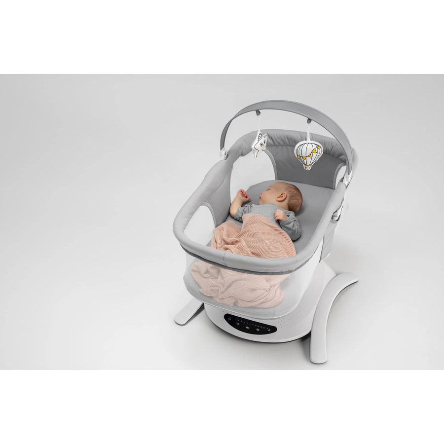 lionelo Babyschaukel Bella Set Grey Concrete