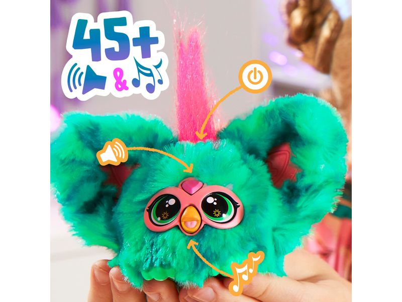 Furby Funktionsplüsch Furblets Mello-Nee Elektronisches Mini-Plüschtier