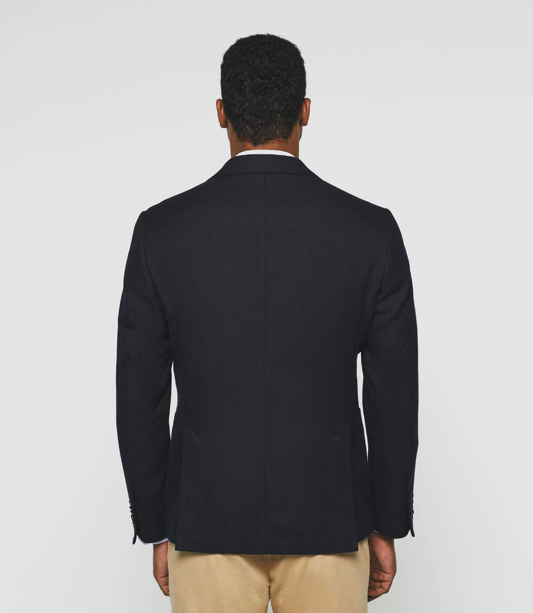 Veste casual marine 