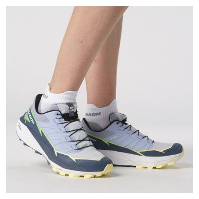 Chaussures de Trail Femme Salomon Thundercross Bleu/Jaune