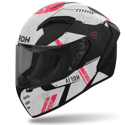 Casque Airoh CONNOR - OMEGA - Noir / Blanc