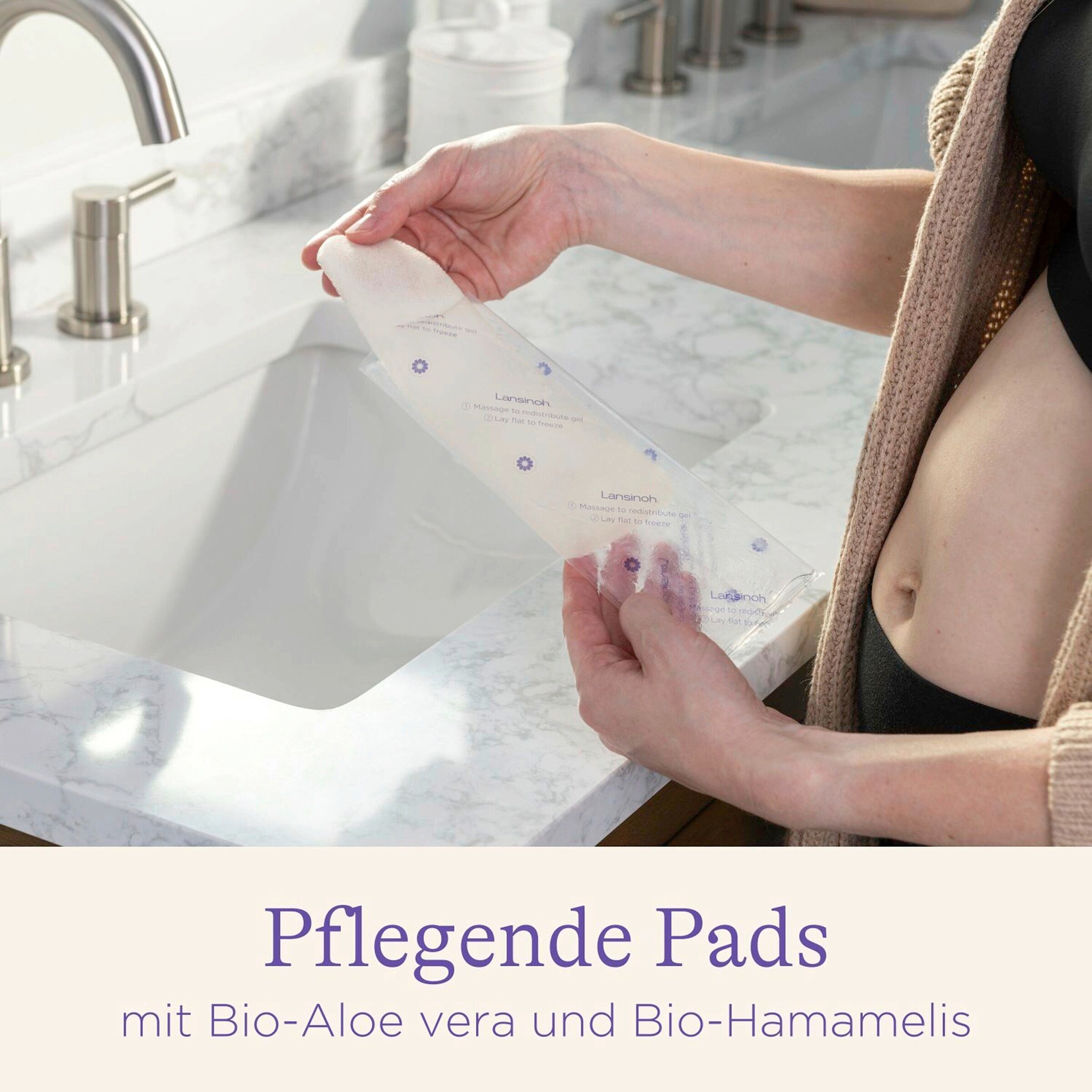 Lansinoh Wochenbettpad Cool&Care, 8 Stück