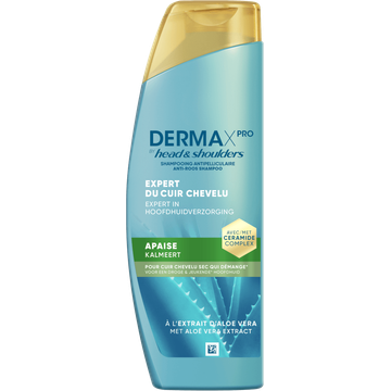 DermaXPro by Head & Shoulders Kalmeert Anti-roos shampoo 250ml met aloë vera