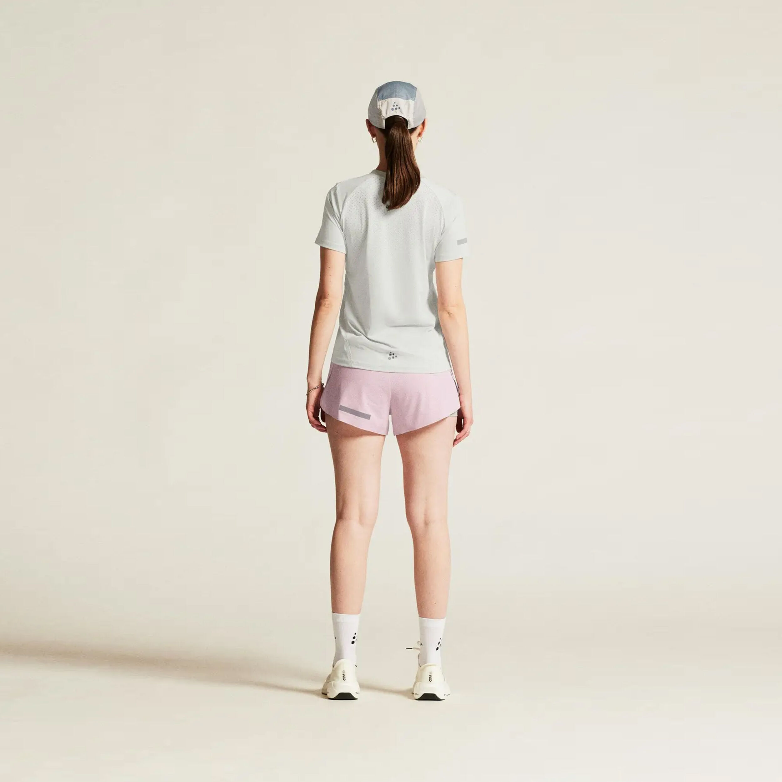Craft Pro Hypervent Tee Maillot De Course Femmes - Gris