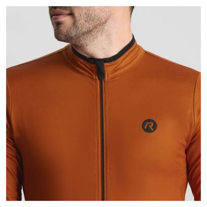 Maillot Manches Longues Velo Rogelli Essential - Homme - Orange