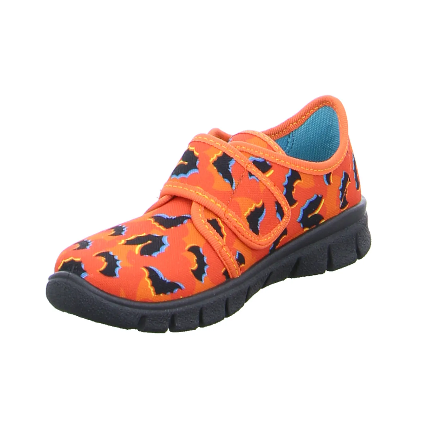 SUPERFIT Kinder-Hausschuh Orange Textil  Jungenhausschuh