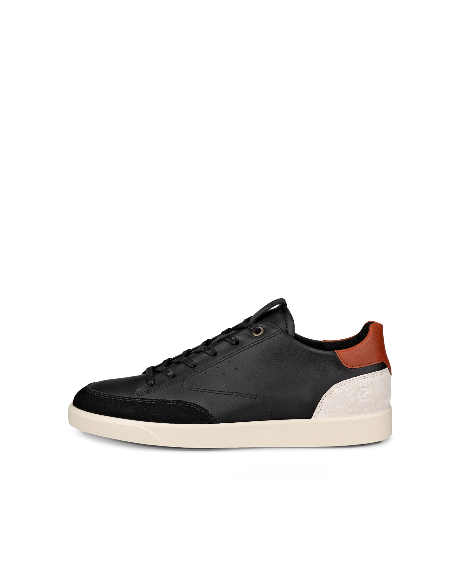 ECCO STREET LITE W Damen Ledersneaker Schwarz