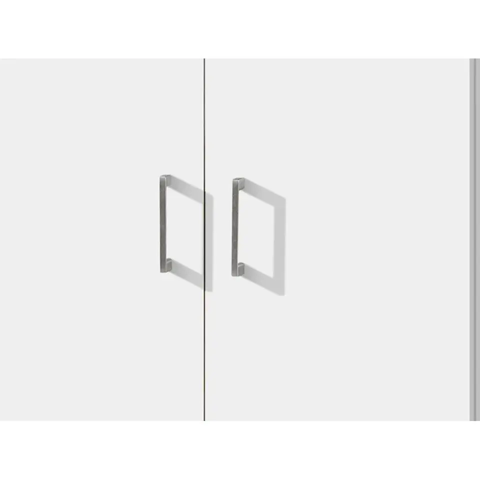Interiax Kledingkast 'Amelie' - Wit - 2 Deurs - 180x60x40 cm