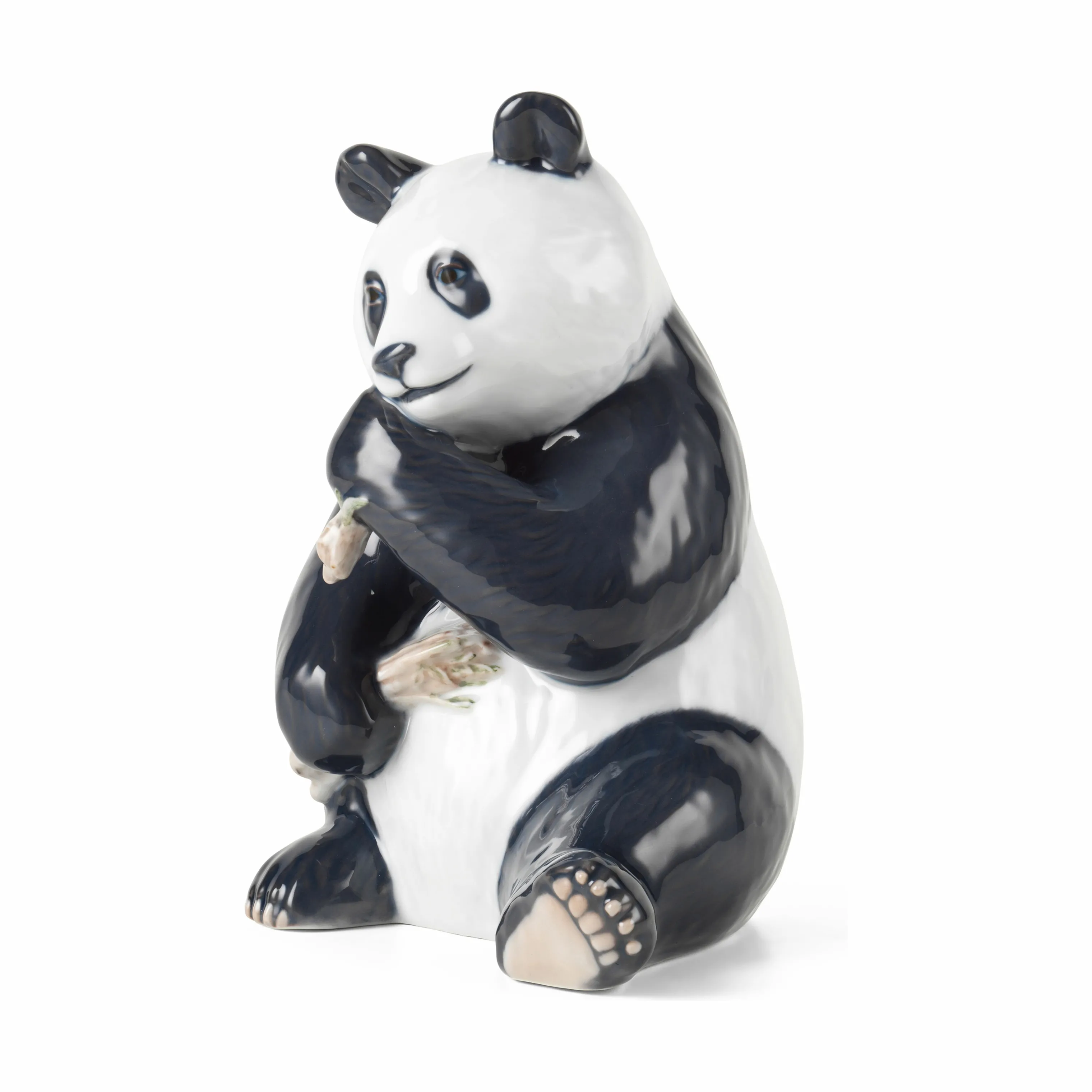Royal Copenhagen Figur - Spisende Panda