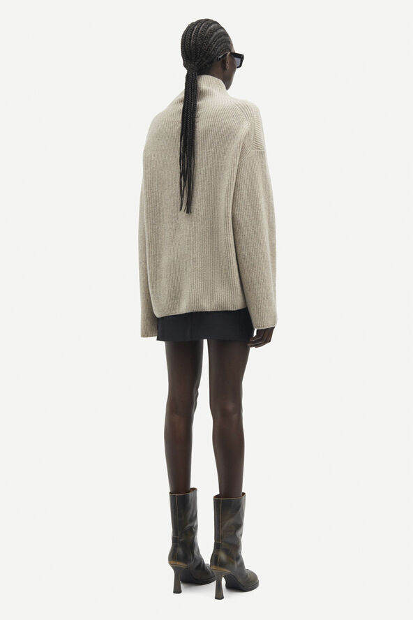 Samsøe Samsøe Sazlata Turtleneck 15353 Khaki mel.
