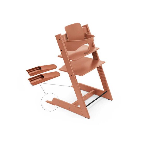 Baby Set² ™ Tripp Trapp® + Patin   Terracotta        de               Stokke®