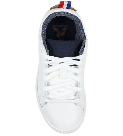 Le Coq Sportif Sko - Courtclassic - Hvid/Brun