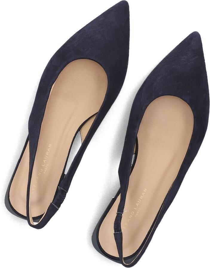 STEFANO LAURAN Slingbacks Dames 72251 Maat: 37 Materiaal: Suède Kleur: Blauw