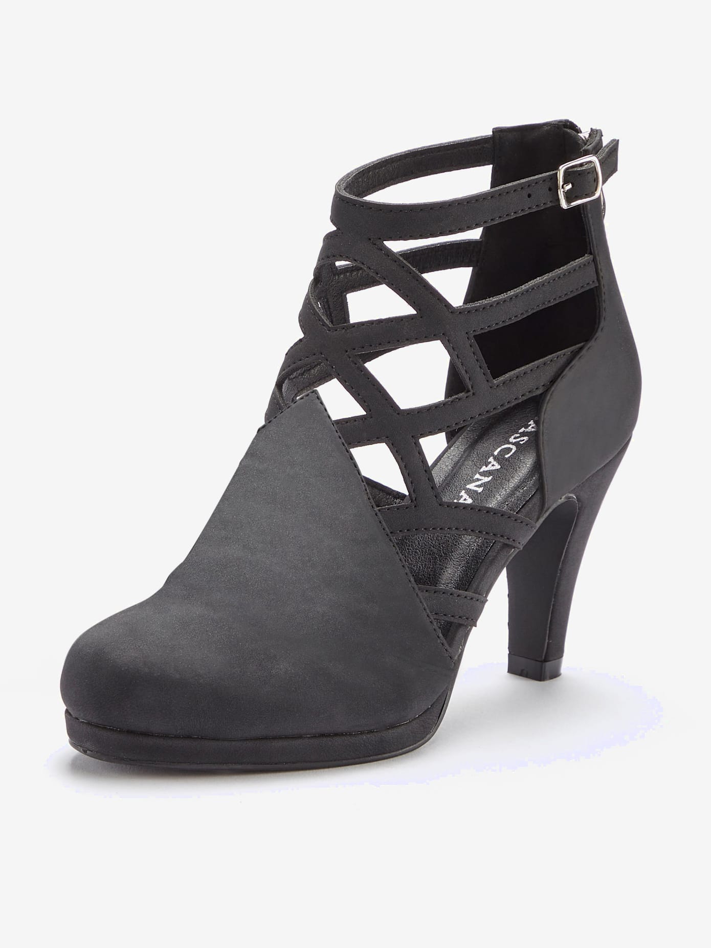 Bottines d'été à découpes tendance