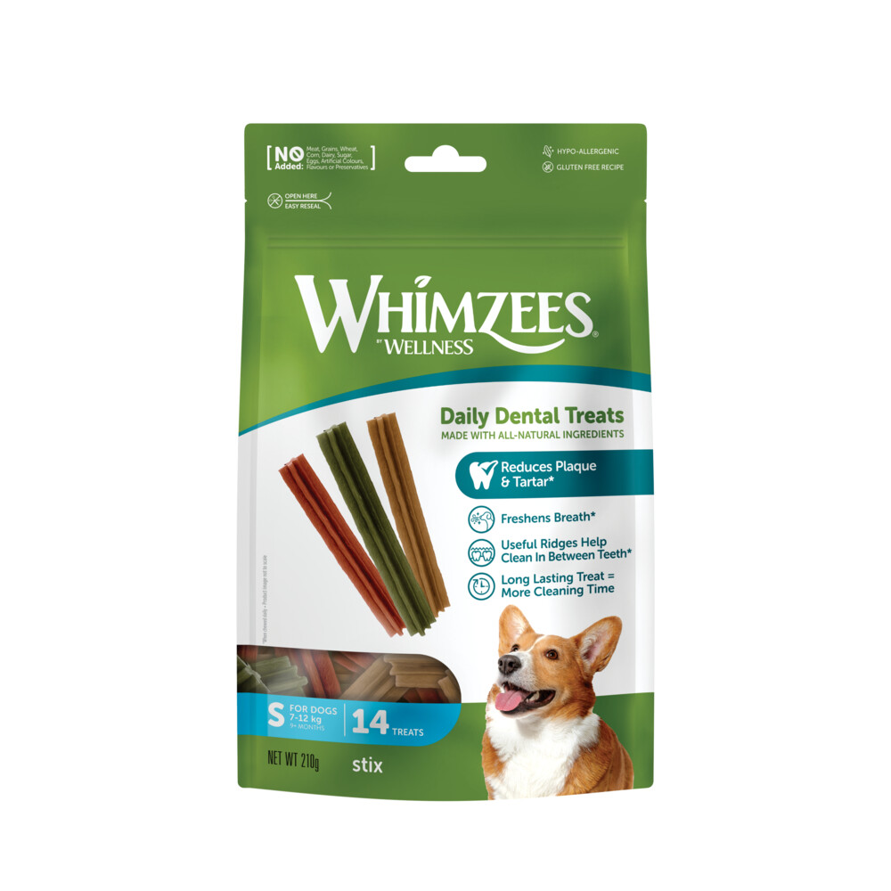 Whimzees Voordeelverpakking Stix Small14 stuks