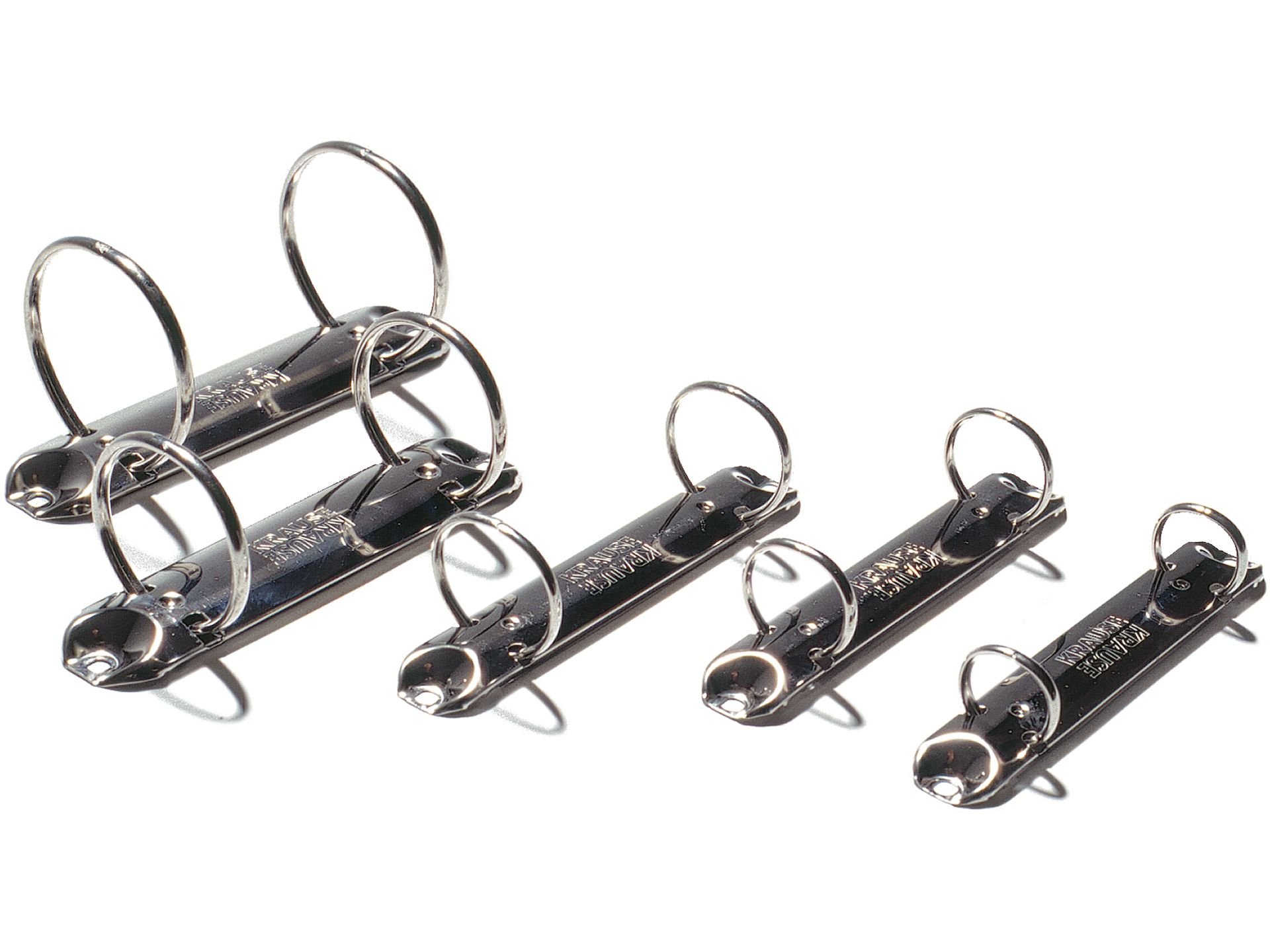 Ringmechanik vernickelt, mit 2 Ringen
