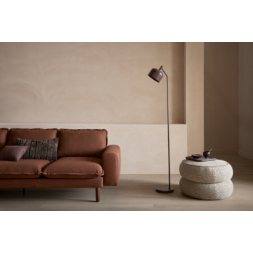 KARWEI vloerlamp Toby bruin Ø23 x 162cm