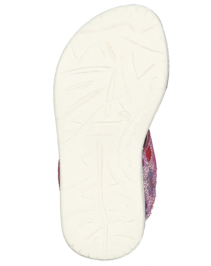 Leder-Sandalen VIOLA in rosa