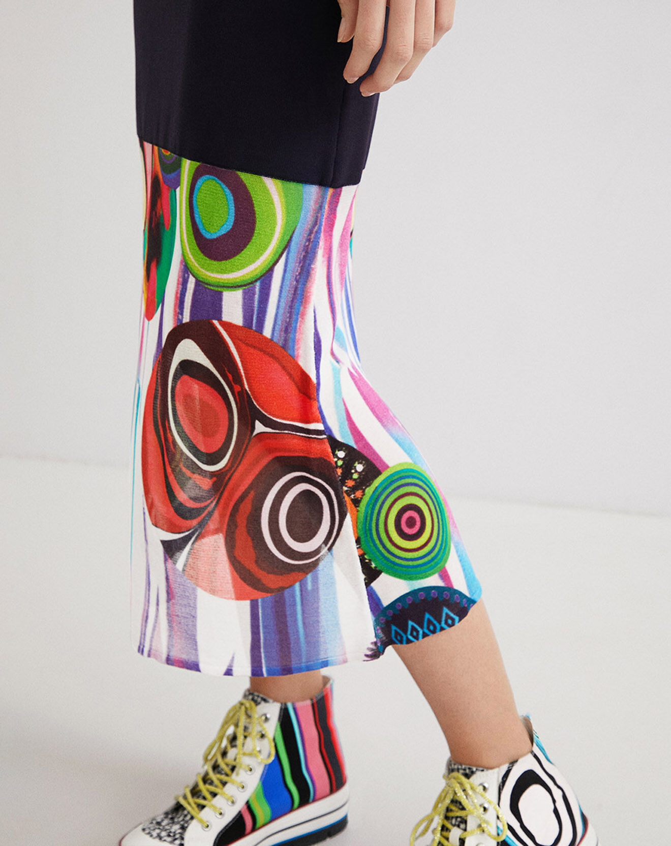 Desigual Robe Brunilda bleu marine