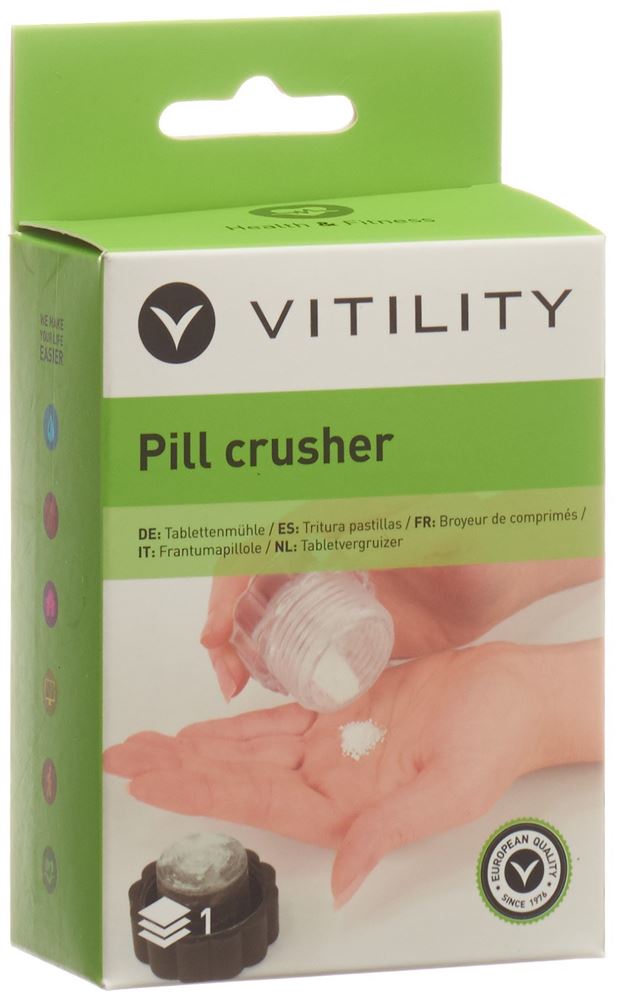 VITILITY Tablettenmühle<br>1 Stück