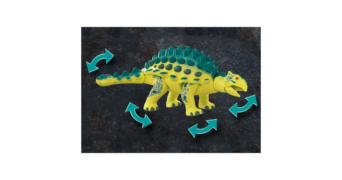 PLAYMOBILDino Rise - Saichania: verdediging van de vechtersbazen Constructiespeelgoed  (70626)