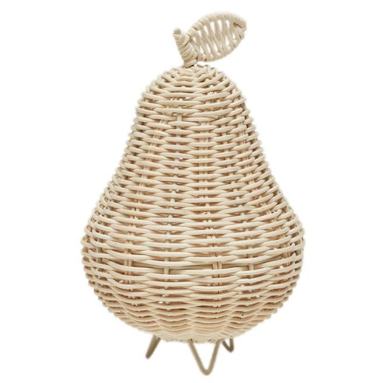 OYOY Pear Rattan nachtlamp tafellamp