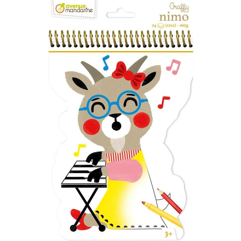 Graffy Nimo, Chèvre - Multicolore