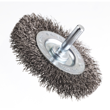 Irwin staaldraadband Ø 75x10 mm voor (accu)boormachine. Voor schuren steen.