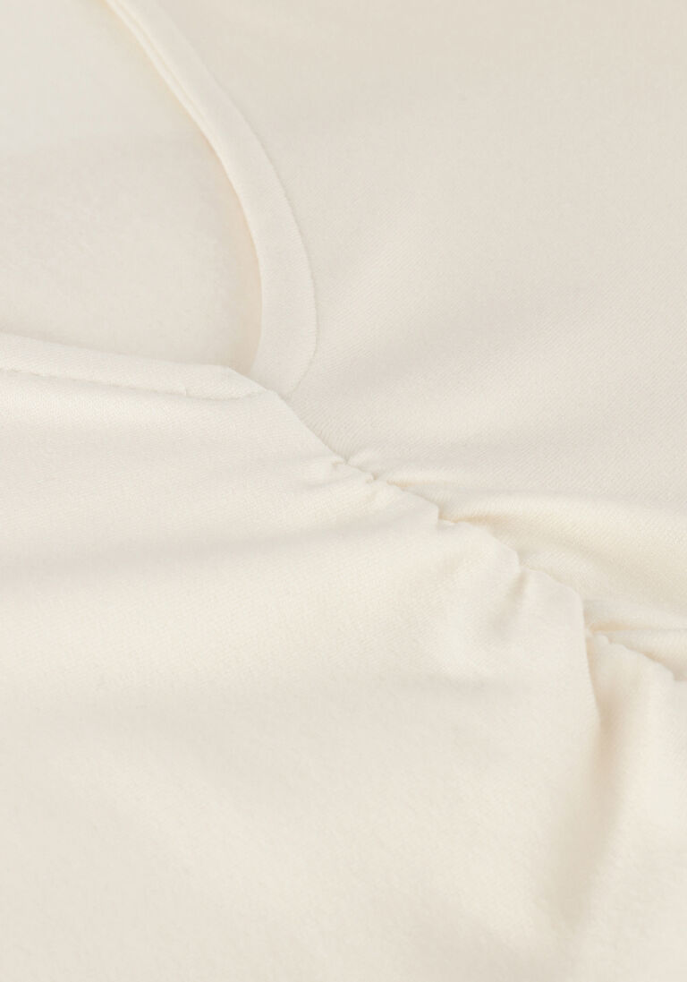 GESTUZ beige gestuz blouse rifagz v-neck blouse
