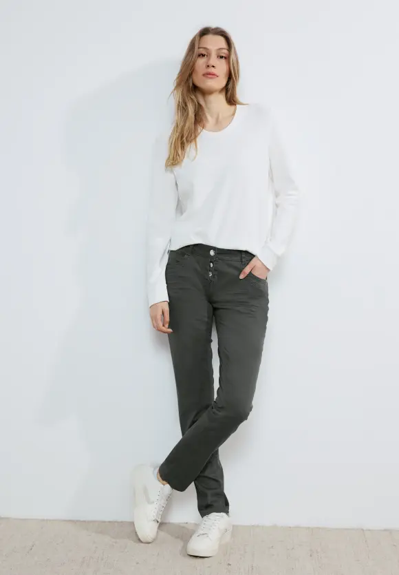 Slim Fit Jeans - strong khaki