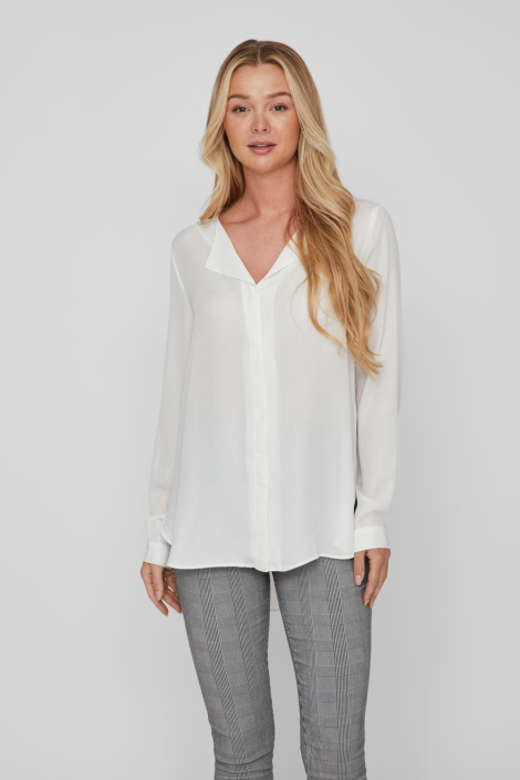 Vila witte dames blouse