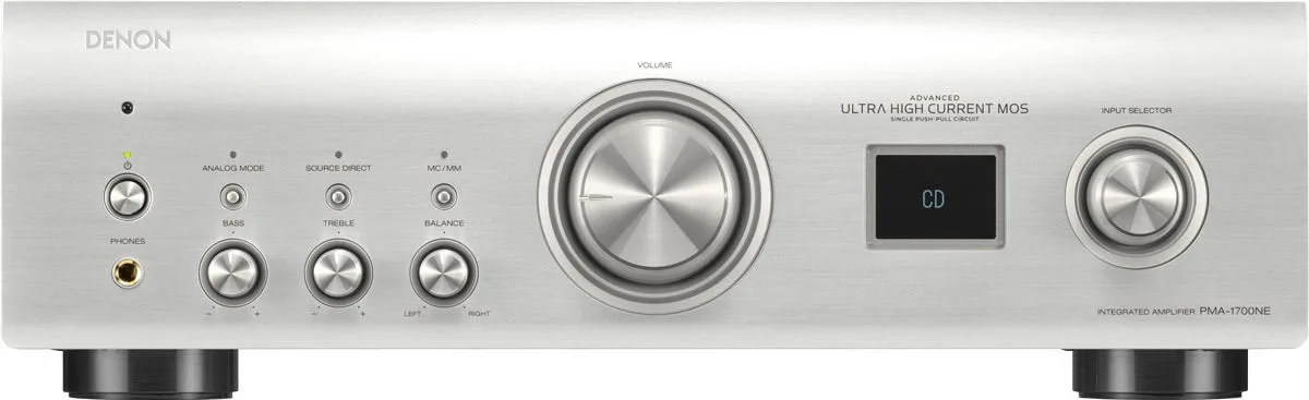 Denon PMA-1700NE Silver Amplis hi-fi stéréo