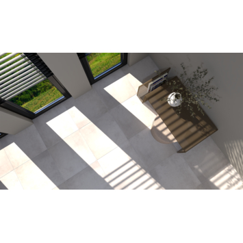 Vloertegel Element betonlook 60 x 60 cm keramiek grijs 1,44 m²