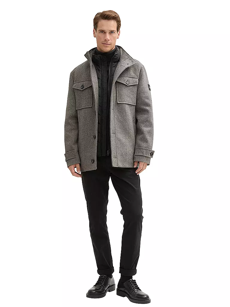 TOM TAILOR Jacke grau