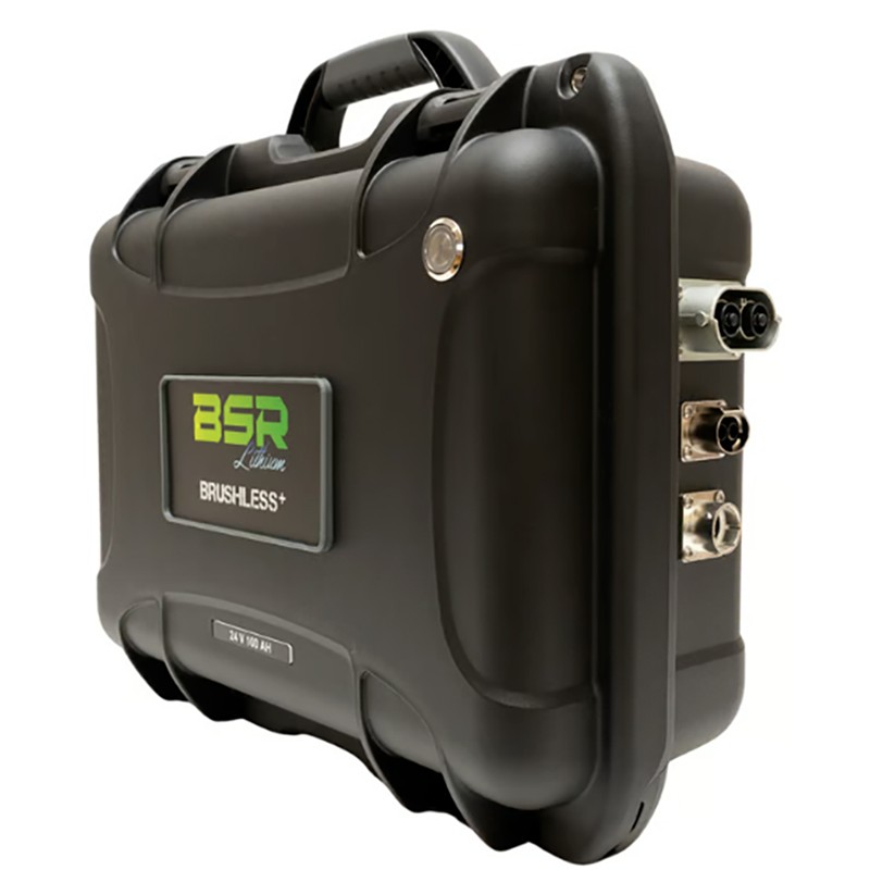 Batterie Lithium Bsr Prestige Lifepo4 Gen3+ Spécial Brushless 36V100ah +1 Sortie Régulée Sondeur Et Chargeur Rapide N