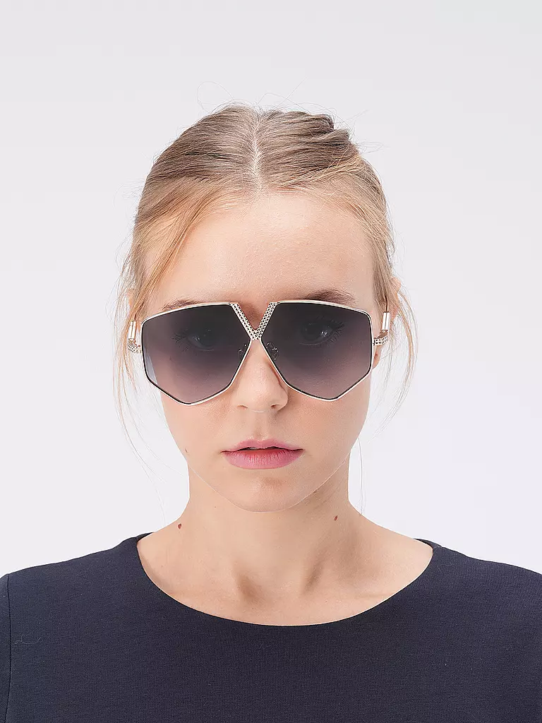 VALENTINO Sonnenbrille V-HEXAGON/64 gold