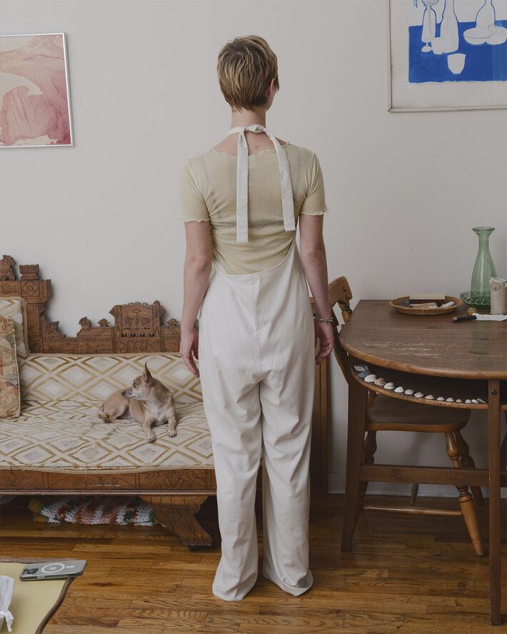 BASERANGE NODE JUMPSUIT Undyed