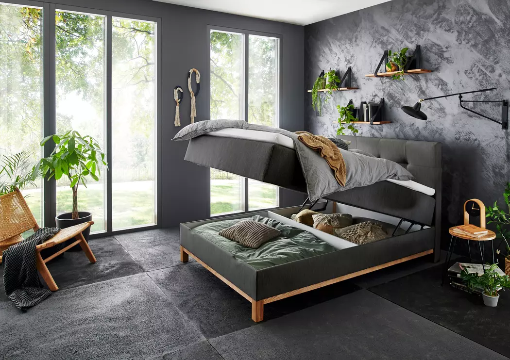 Boxspringbett Catania 140 x 200 cm