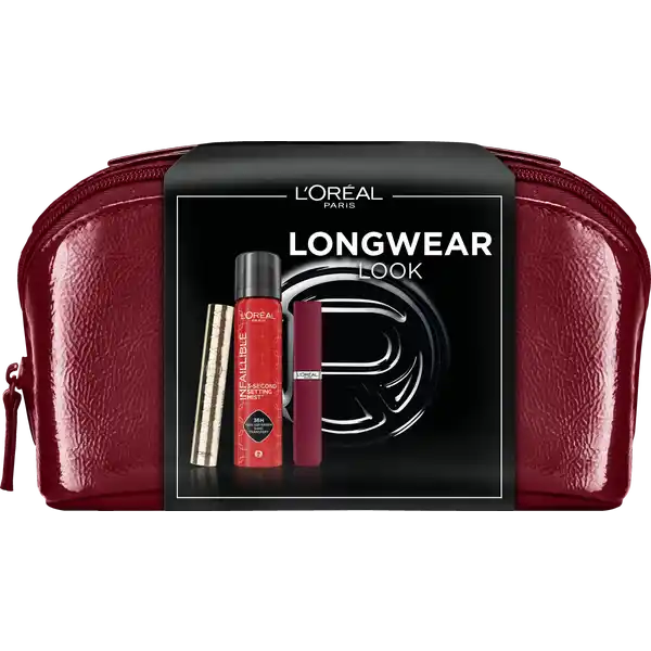 Panorama Mascara + Infaillible Matte + Setting Mist + Beauty Bag Geschenkset