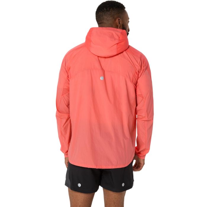 Asics Herre Jakker Road Packable Jacket Rød