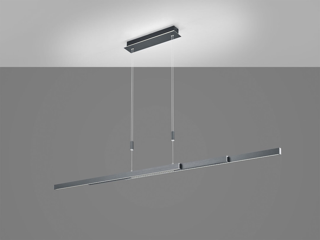 casaNOVA LED Balkenpendel LAETITIA 114-180 cm anthrazit