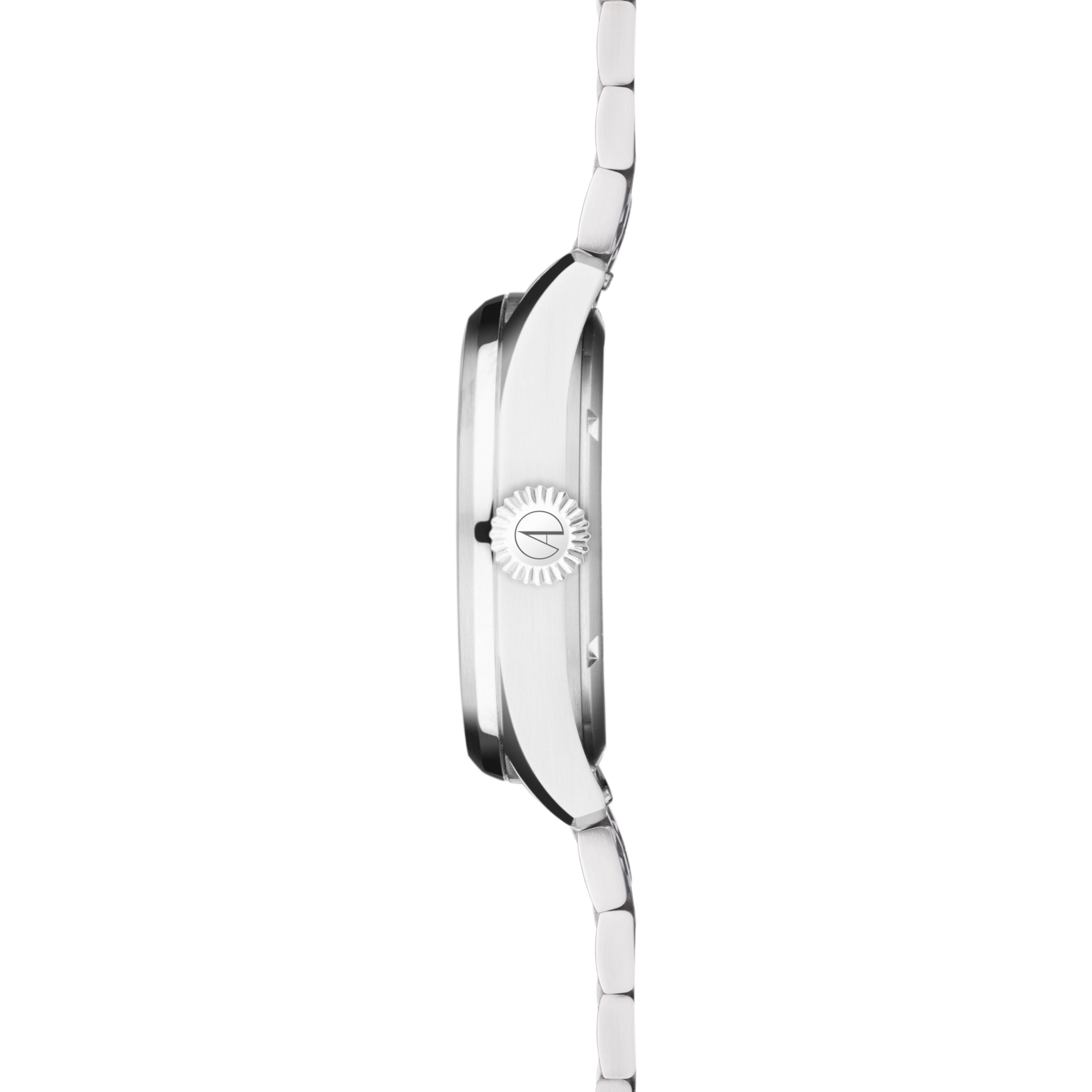 Accurist Aviation Mens Stainless Steel Classic Analogue Quartz Watch