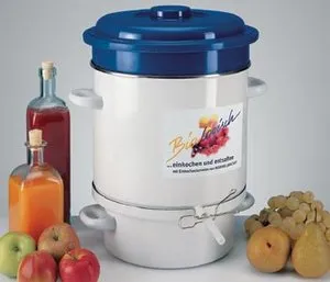 Rommelsbacher EE 1505 - Saftpresser - 4 liter - 1.5 kW - hvid/blå