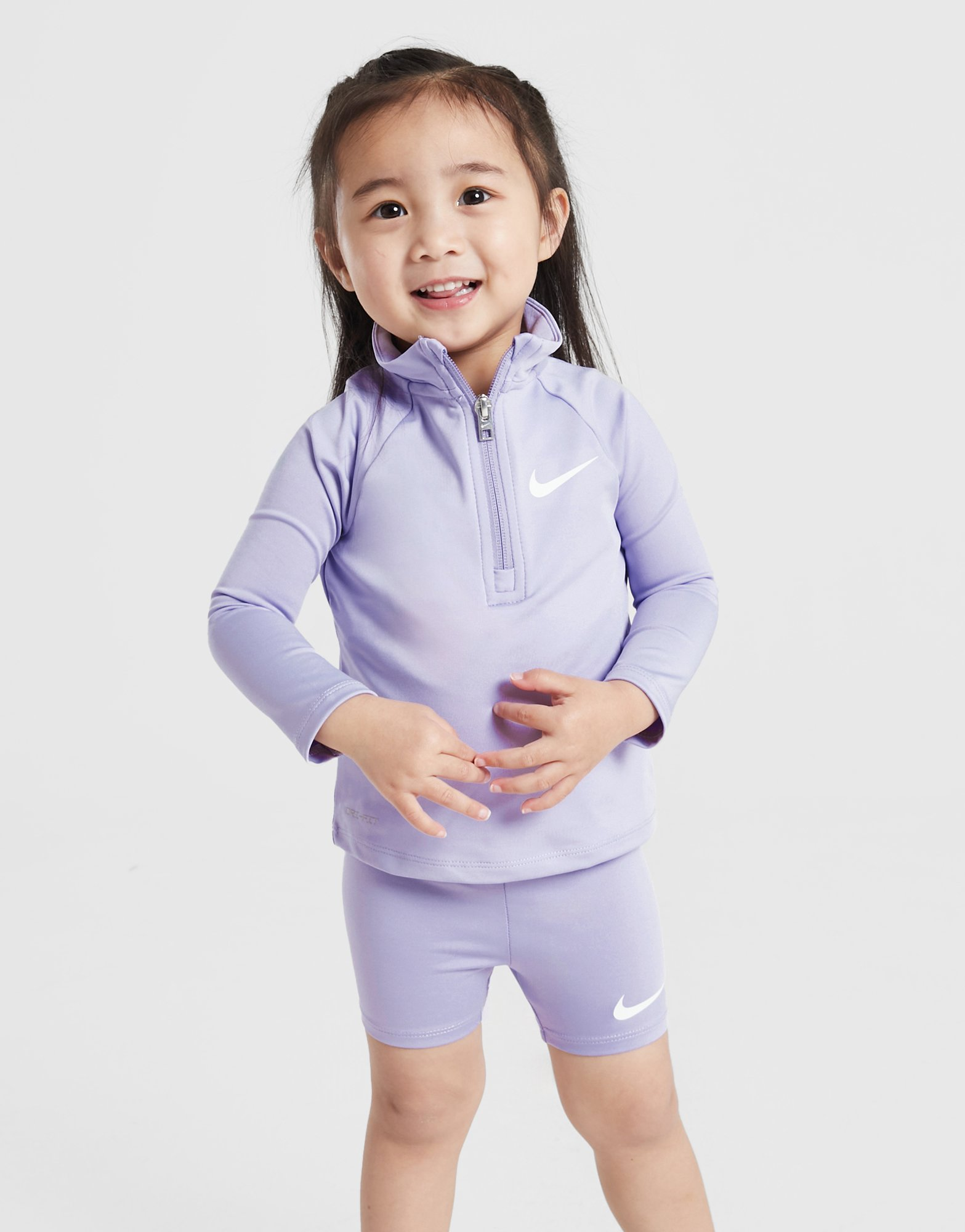 Nike Ensemble Haut Zippé/Short Pacer Bébé