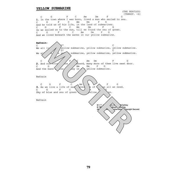 Edition Dux Das Ding 1 Kultliederbuch