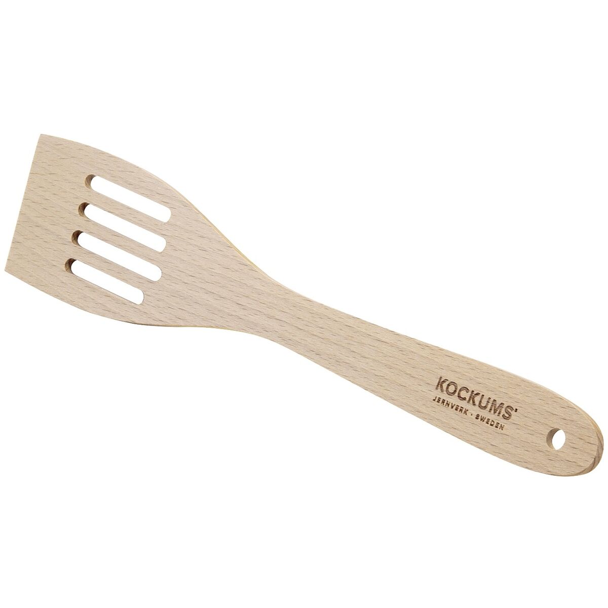 Kockums Jernverk Stekespade med hull 30 cm, tre