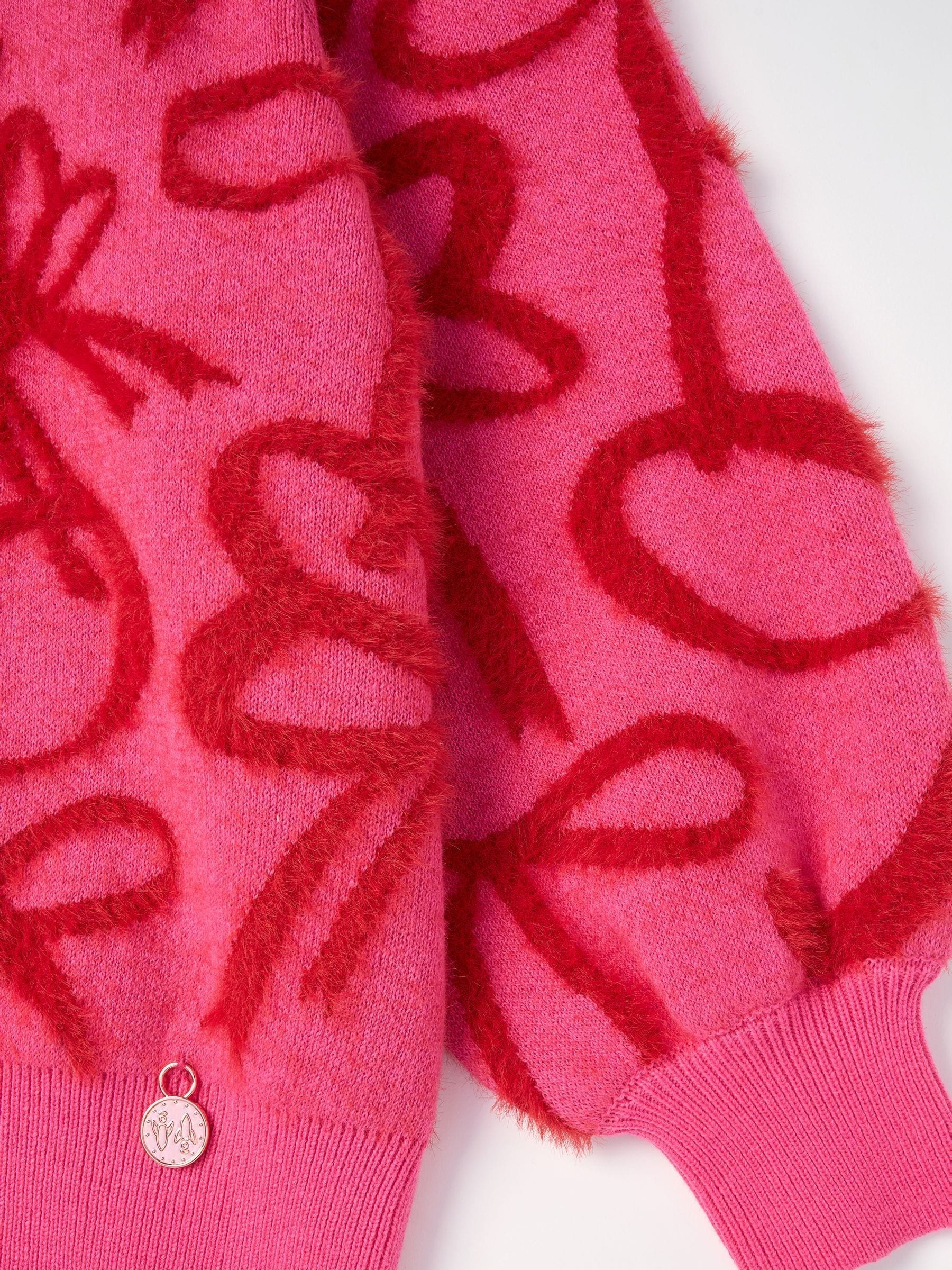 Roze - Angel & Rocket Livia Bow Eyelash Jumper