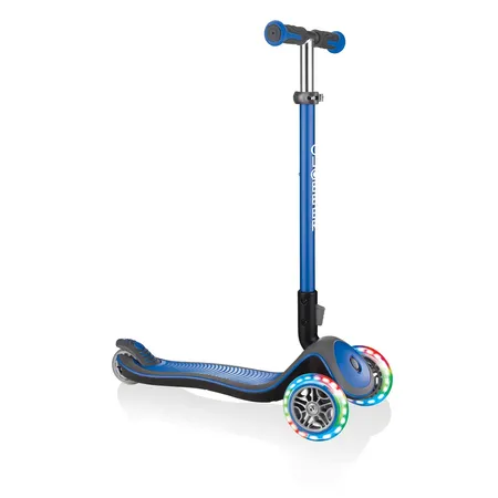 Authentic Sports Globber Elite Deluxe Leuchtrollen, navy-blau