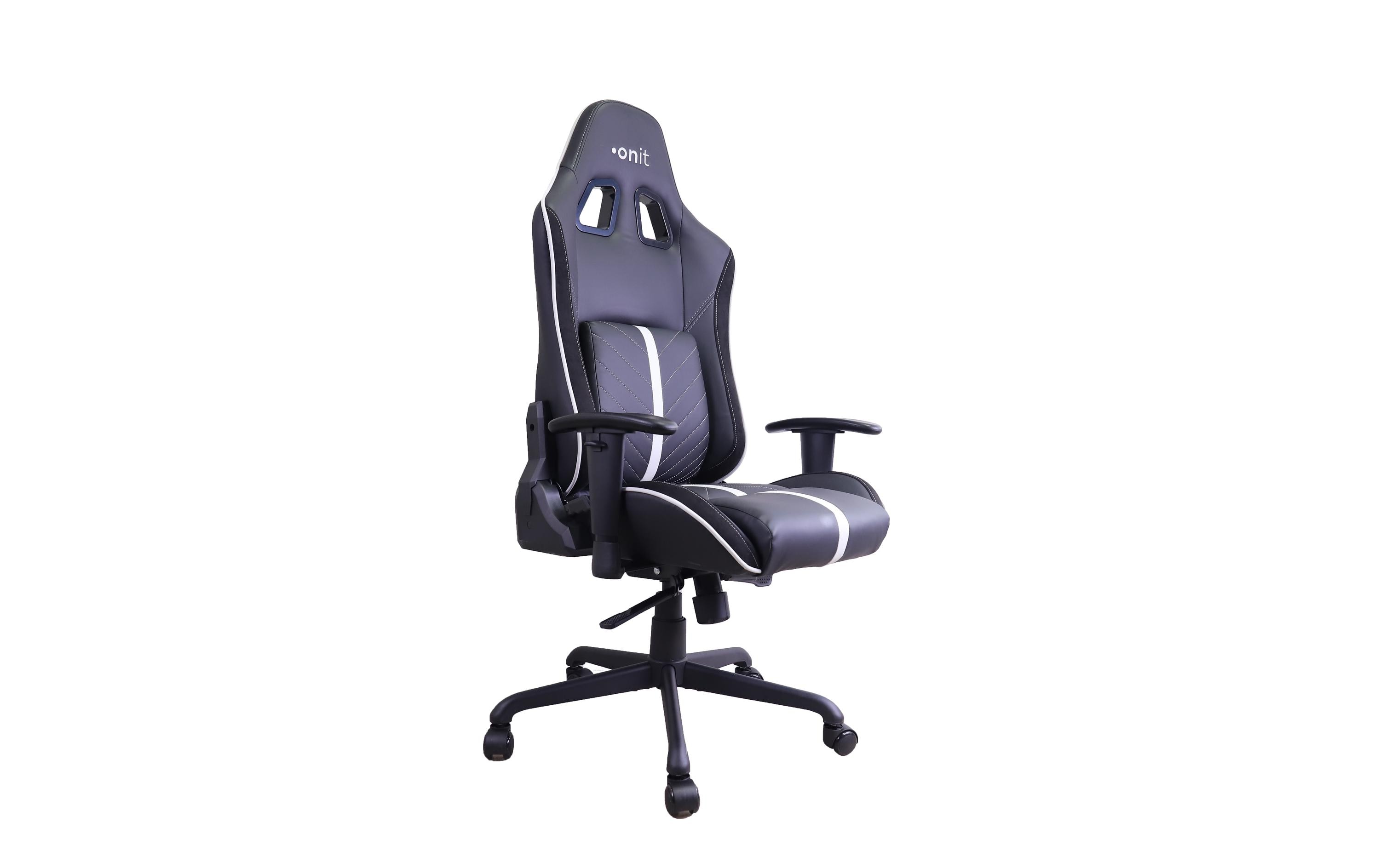 Gaming-Stuhl Pro Schwarz/Grau<br>Ergonomischer Stuhl für lange Gaming-Sessions und Arbeitstage