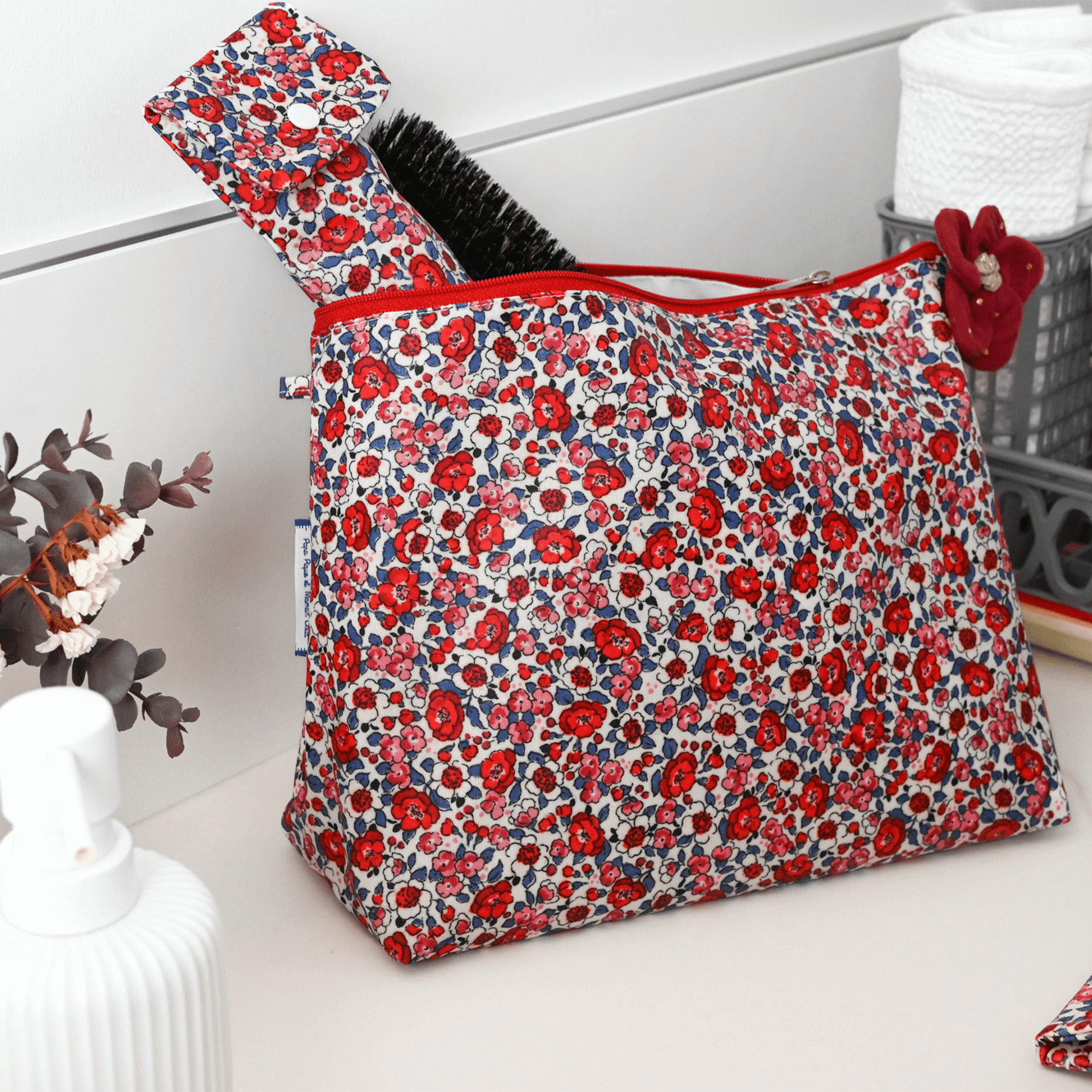 Trousse De Toilette Rouge Corolle
